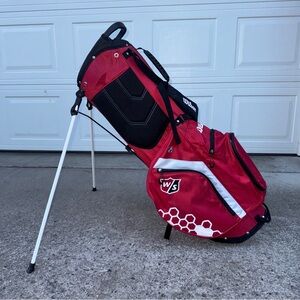 WILSON STAFF FEATHER SL GOLF STAND BAG IN GREAT CONDITION